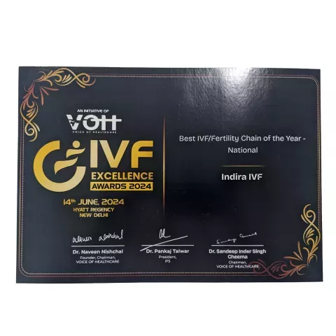 Best IVF/Fertility Chain of the Year – National